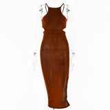 Sexy Halter Strap Dress
