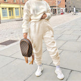 Warm fur trousers