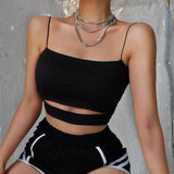 Hollow Halter Camisole