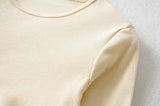 Round Neck Knitted Dress