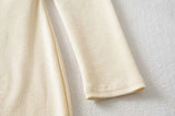 Round Neck Knitted Dress