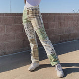 High Waist Loose Style Trousers