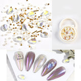 Crystal Pearl Stone Jewelry