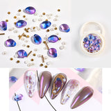 Crystal Pearl Stone Jewelry