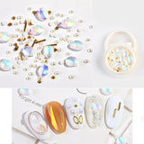 Crystal Pearl Stone Jewelry