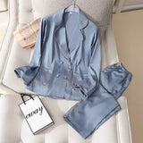 Home Comfort Ladies Suit Thin Ice Silk