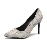 Shallow Mouth Stiletto High Heels