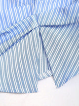 Blouse à col polo manches courtes bouffantes