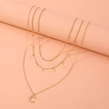 Star and Moon Necklace