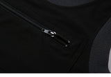 Printed stitching contrast sports vest