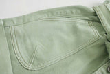 style high waist casual shorts