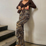 Wid Leg Loose Flare Pants