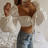 Flared sleeve Top