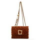 Small Fur Square Bag