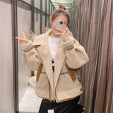 Stitching Zipper Jacket