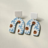 Acrylic Pearl Earrings