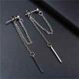 Silver Tassel Earrings