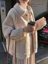 Loose Plush versatile jacket