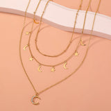 Star and Moon Necklace