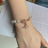 Pearl Pendant Bracelet