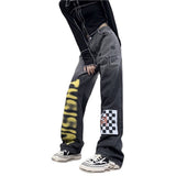 Trendy Harajuku Gradient Jeans