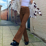 High Waist Stretch Bootcut Jeans