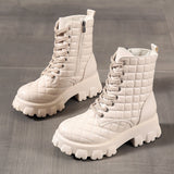 Autumn And Winter Leather Boots
