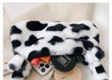 Plush Underarms One-shoulder Handbag