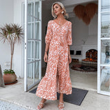 Slim And Western Style Jumpsuit
