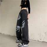 Vintage Print Jeans