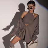 Pullover Turtleneck Vest