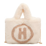 Plush Color Crossbody Bag