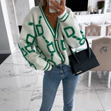 Knitted Loose Sweater Cardigan