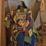 Y2K Harajuku Turtleneck Knit Oversize Warm Long Sweater