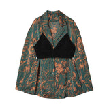 Two Piece Blouse Suit