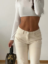 Pantalon ST crème