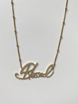 COLLIER BLESSED