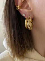 BOUCLE D'OREILLE DIAMANT