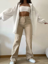 Jean oversized nude