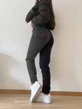 Jean bicolore noir