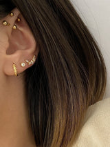 BOUCLE D'OREILLE FEUILLE