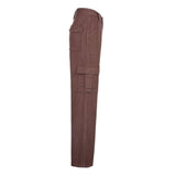 CADY CARGO JEANS IN BROWN