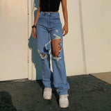 VIXON RIPPED JEANS