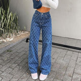 MILLIE DISTRESSED DIAMOND JEANS