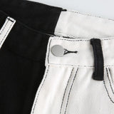BONNIE MONOCHROME SPLICE JEANS