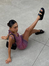 RUE CHUNKY SANDALS