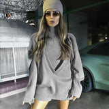 Pullover Turtleneck Vest