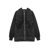Temperament Commuter Zipper Hoodie