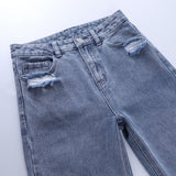 Sexy Tattered Denim Pants