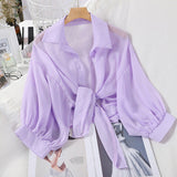 Summer sun protection cardigan